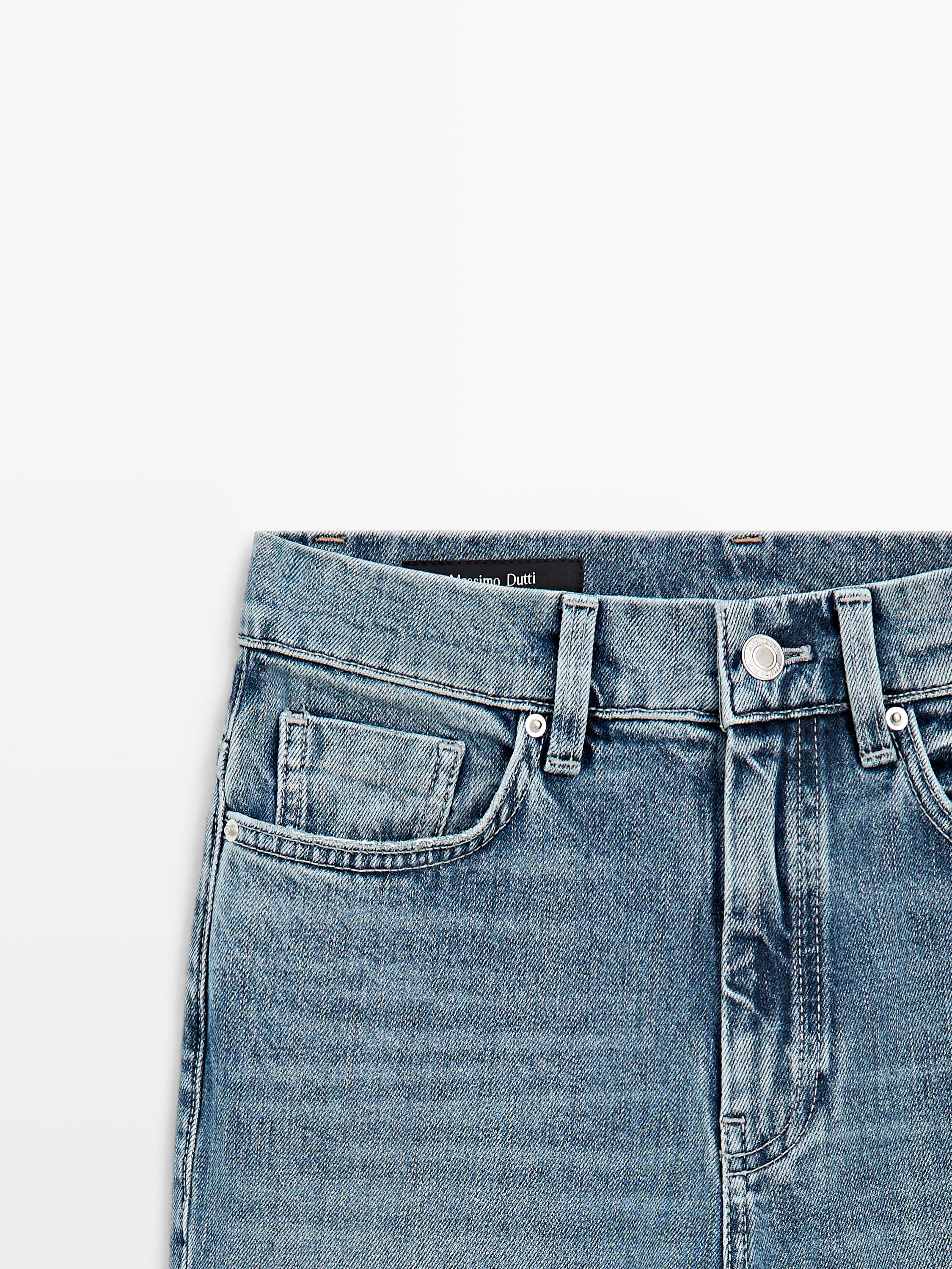 Jean bootcut taille haute
